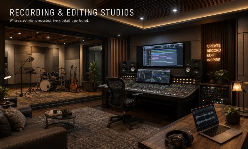 Recording & Editing Studios
